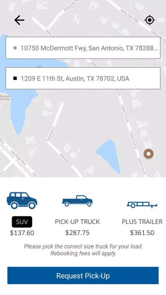 Capturas de pantalla de Miles App: Delivery on Demand
