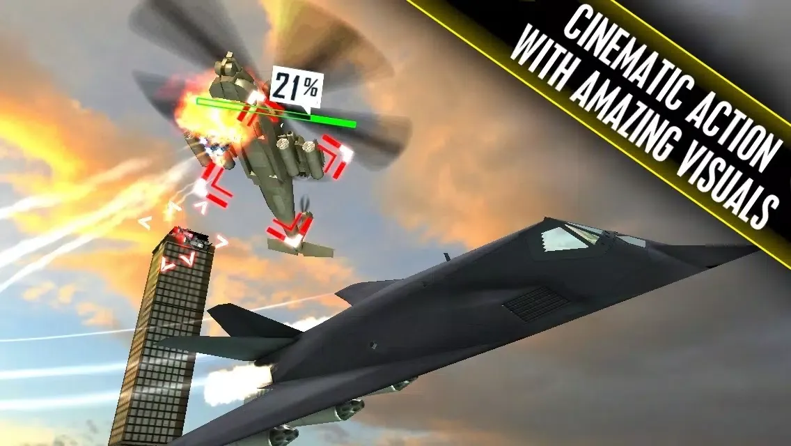 Tangkapan skrin Benjamin Jet Fighters