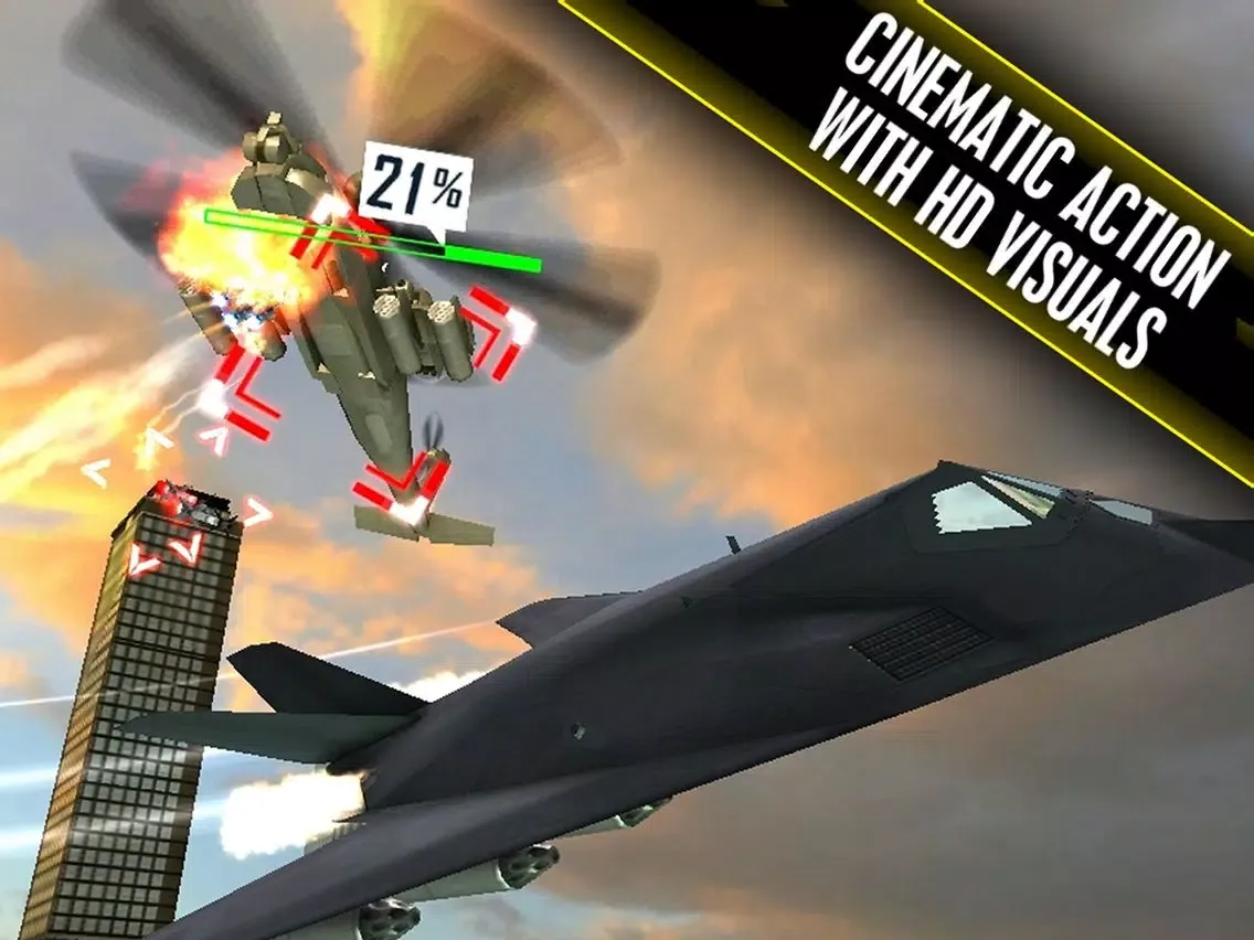 Benjamin Jet Fighters HD iPad  스크린샷