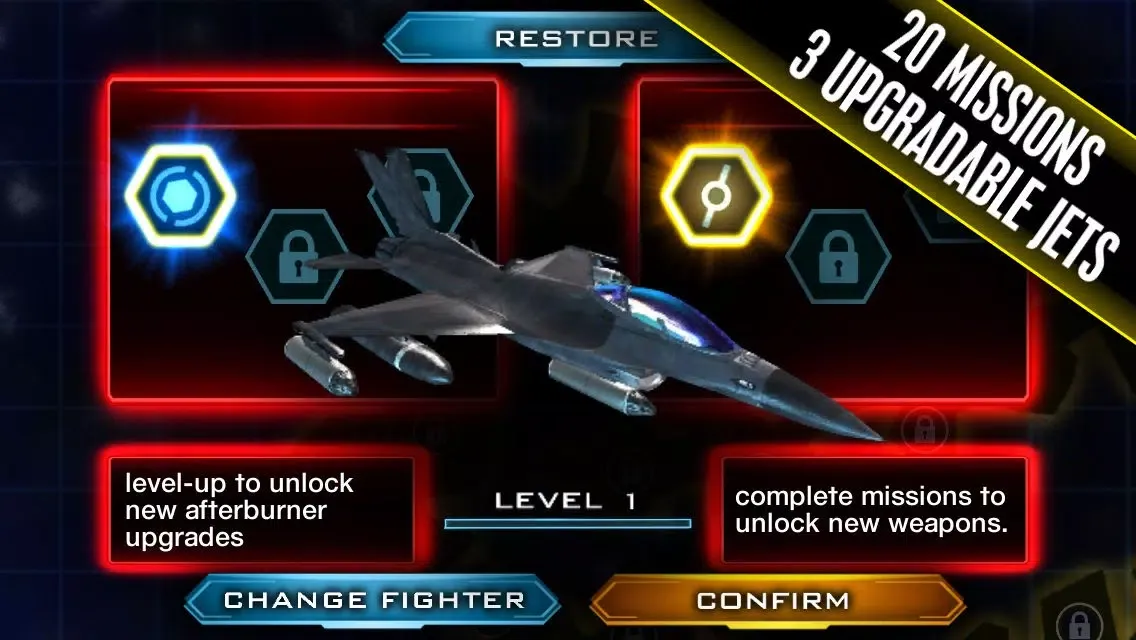 Benjamin Jet Fighters HD 스크린샷