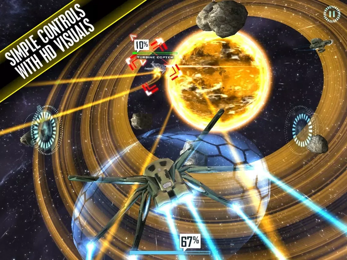 Capturas de tela do Quantum Legacy HD Turbo iPad 