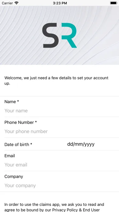 Screenshot di Specialist Risk Group