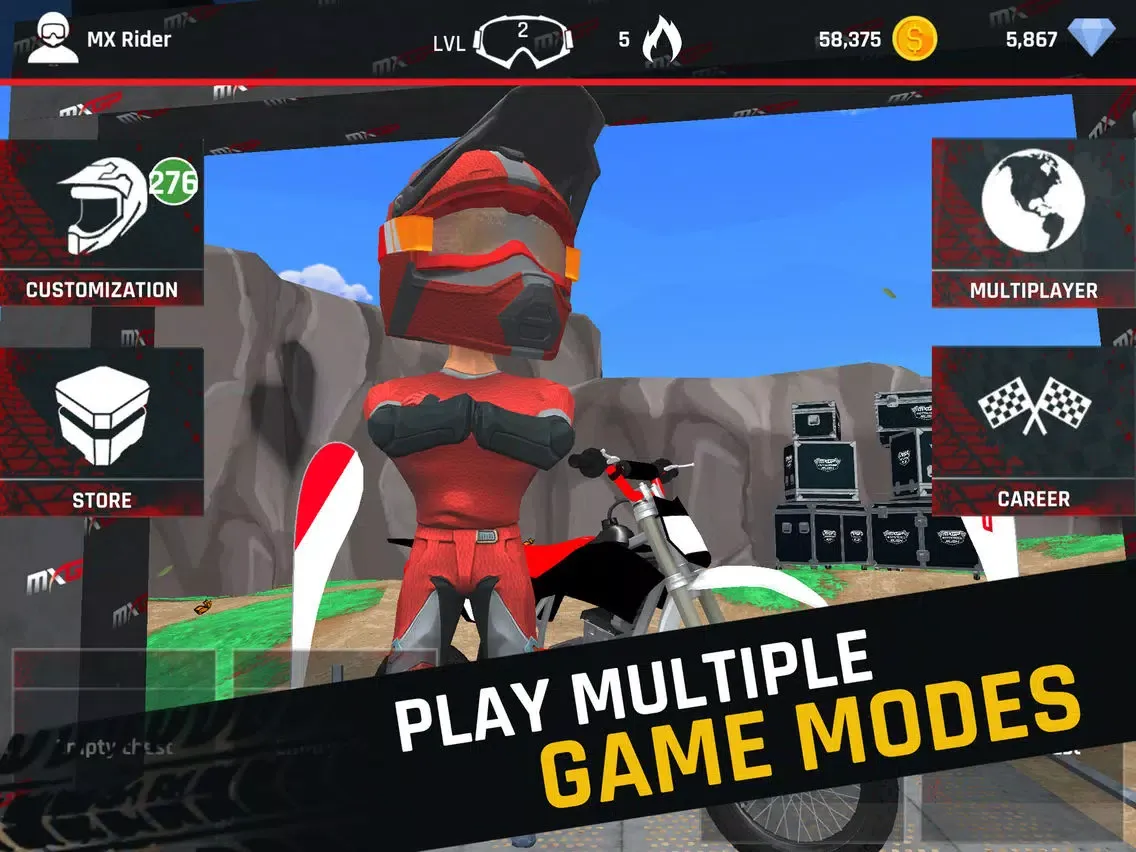 Zrzuty ekranu MXGP Motocross Rush iPad 