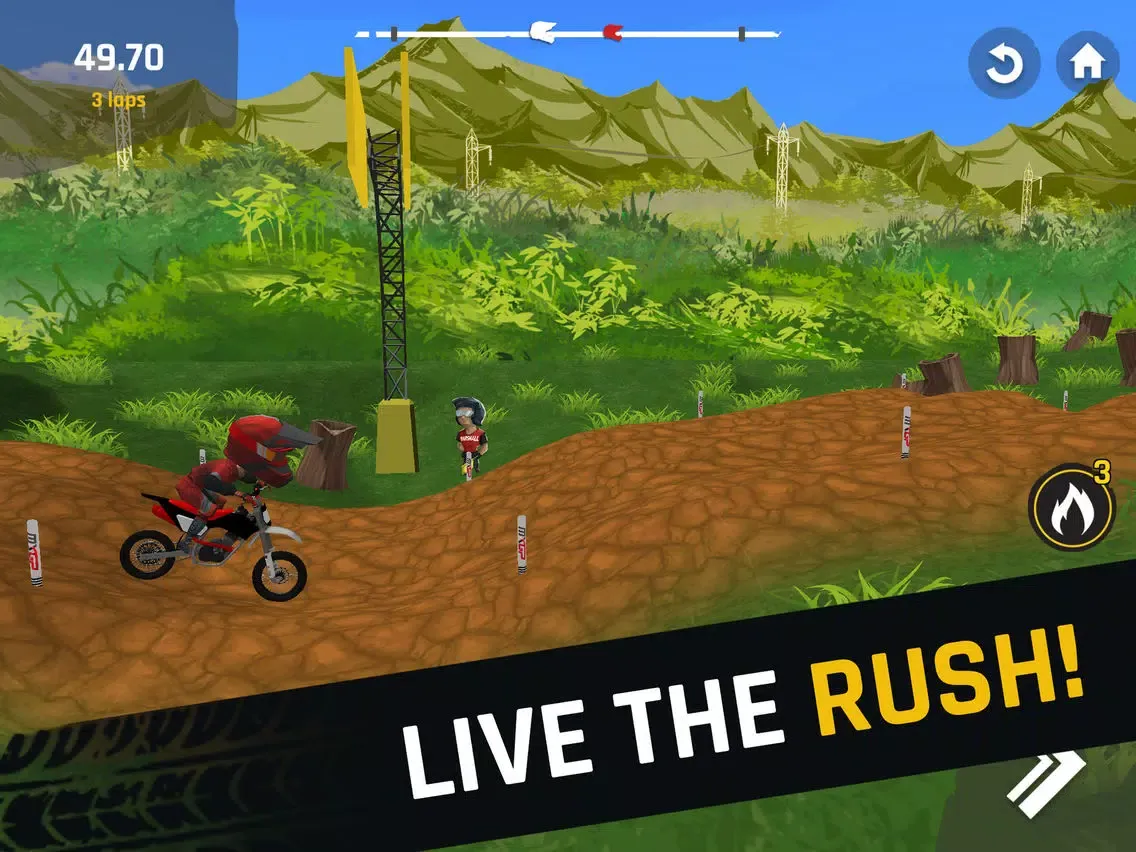 Zrzuty ekranu MXGP Motocross Rush iPad 