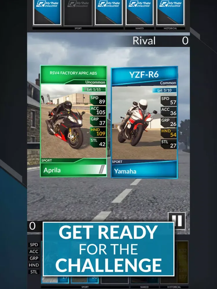 MyRIDE Challenge iPad  Screenshots