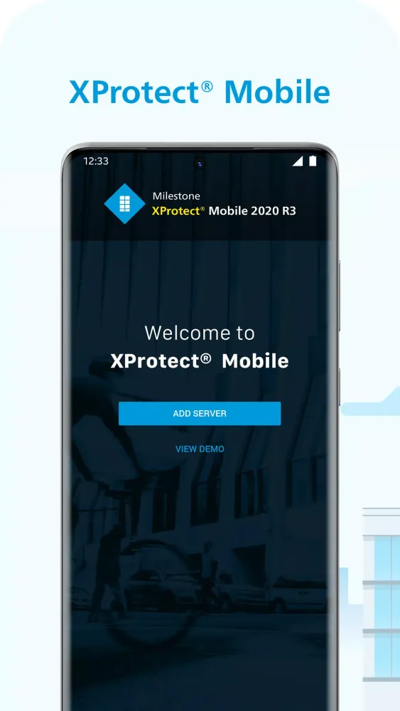صور XProtect® Mobile