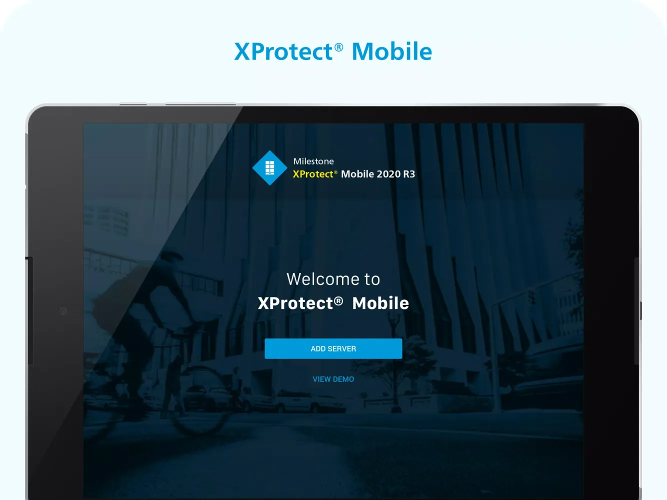 صور XProtect® Mobile