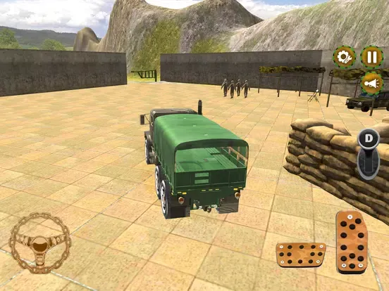 Capturas de pantalla de Military Truck War Simulation iPad 