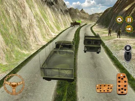 Capturas de pantalla de Military Truck War Simulation iPad 