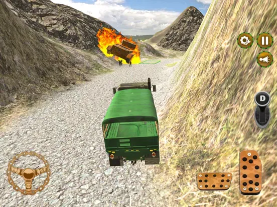 Capturas de pantalla de Military Truck War Simulation iPad 
