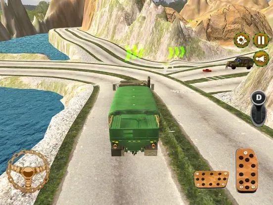 Capturas de pantalla de Military Truck War Simulation iPad 