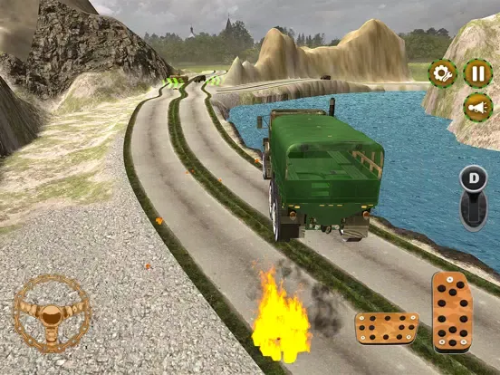 Capturas de pantalla de Military Truck War Simulation