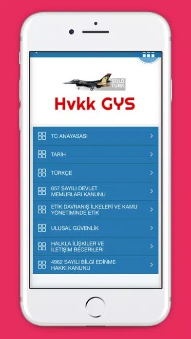 Capturas de pantalla de Hava Kuvvetleri Sınavı - GYS