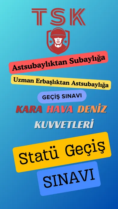 Statü Geçiş Sınavı Screenshots