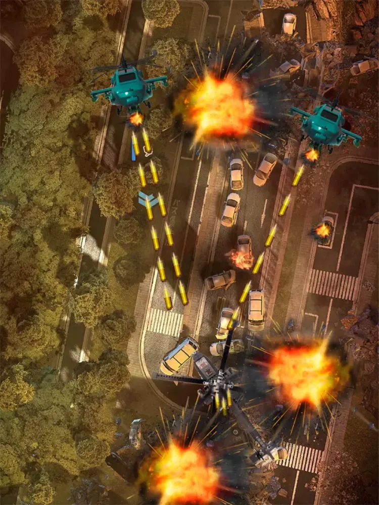 Tangkapan layar Military Copter Showdown : Dead - Zone iPad 