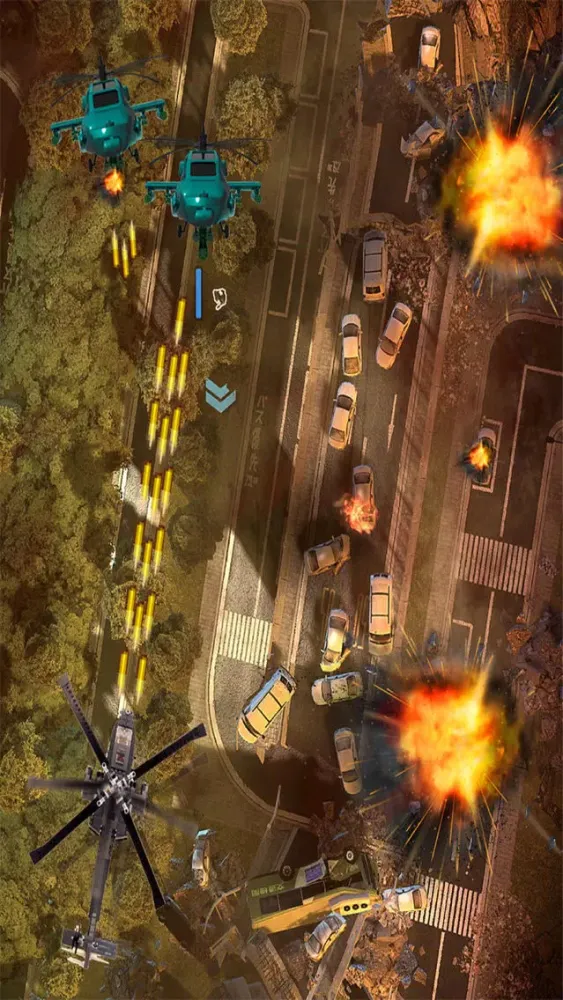 Tangkapan layar Military Copter Showdown : Dead - Zone