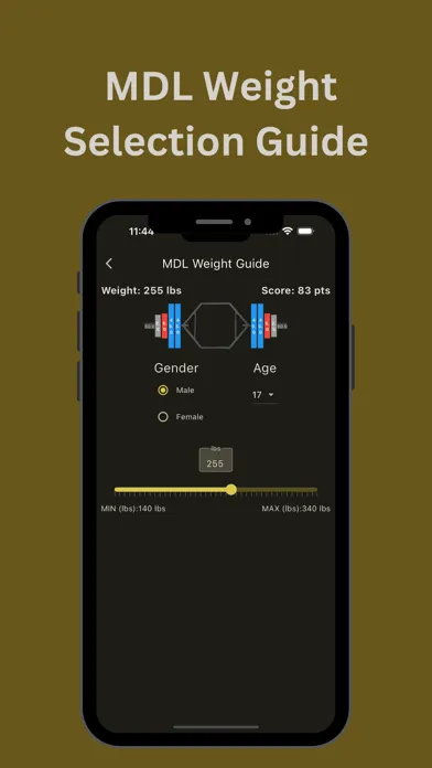 Capturas de tela do ACFT App