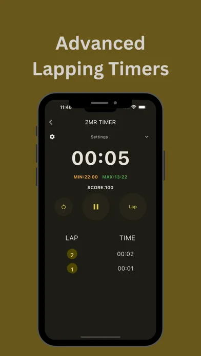 Capturas de tela do ACFT App