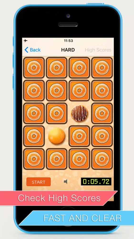 Capturas de tela do Donuts Matching Game