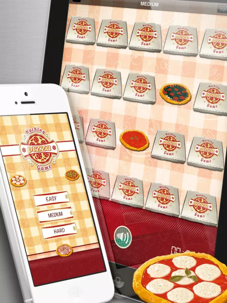 Captures d'écran de Pizza Matching Game LITE iPad 