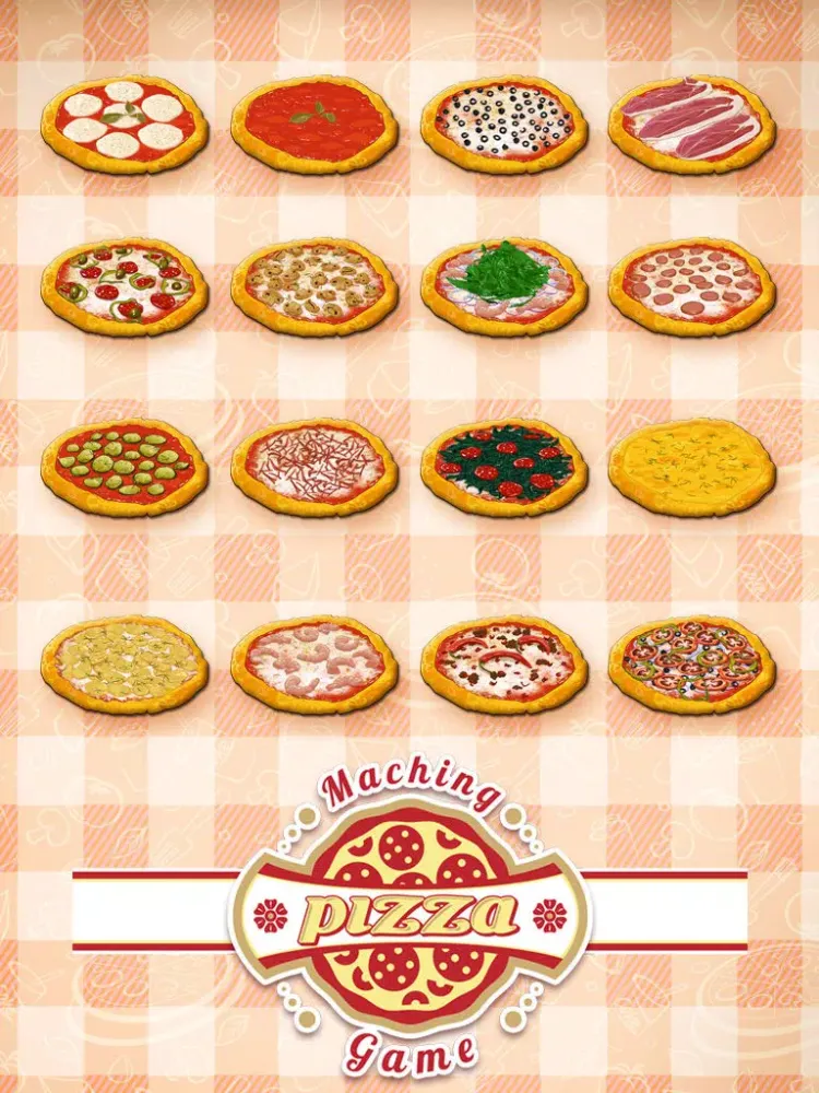 Captures d'écran de Pizza Matching Game LITE iPad 