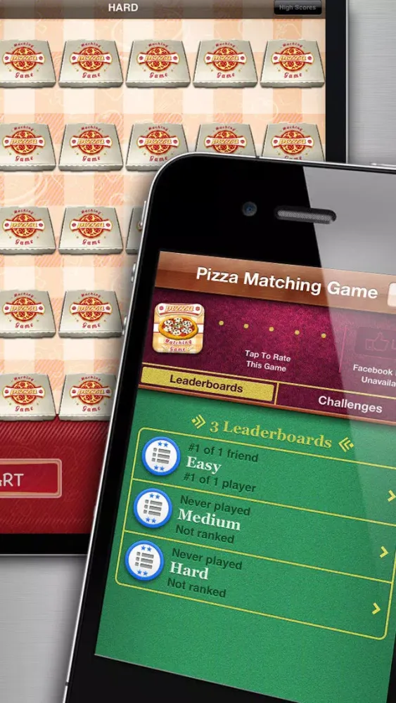Captures d'écran de Pizza Matching Game LITE