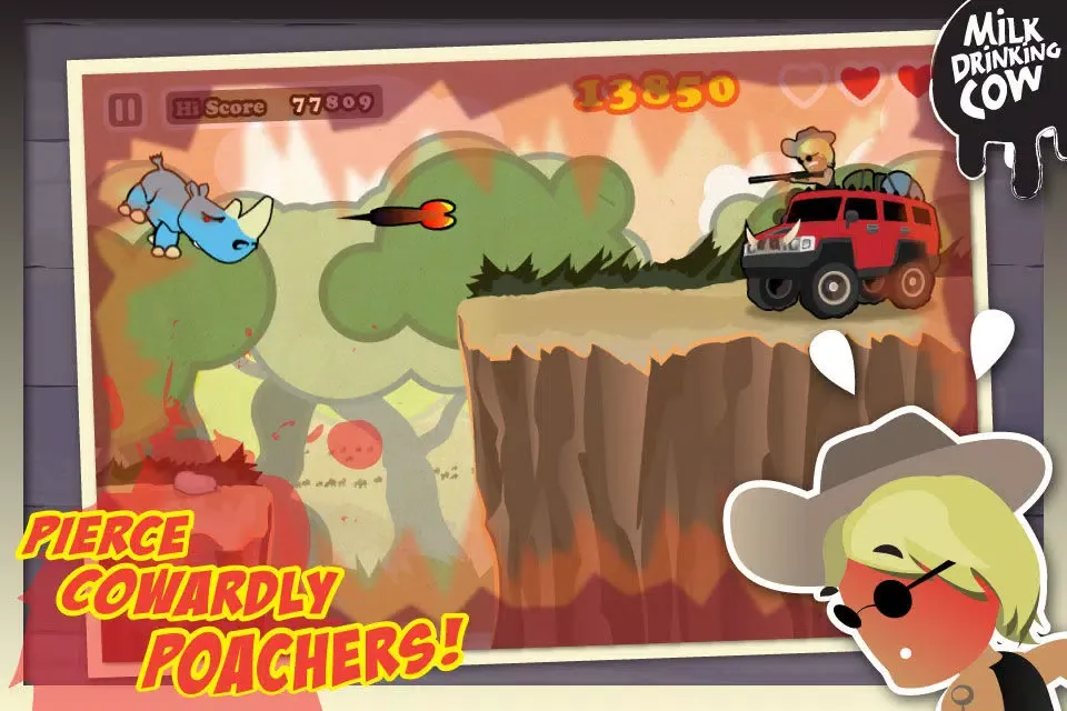 صور Angry Rhino Rampage Free