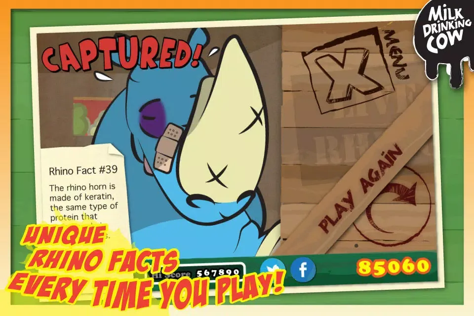 صور Angry Rhino Rampage Free