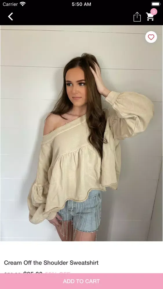 Ảnh chụp màn hình của Milk and Honey Boutique LLC