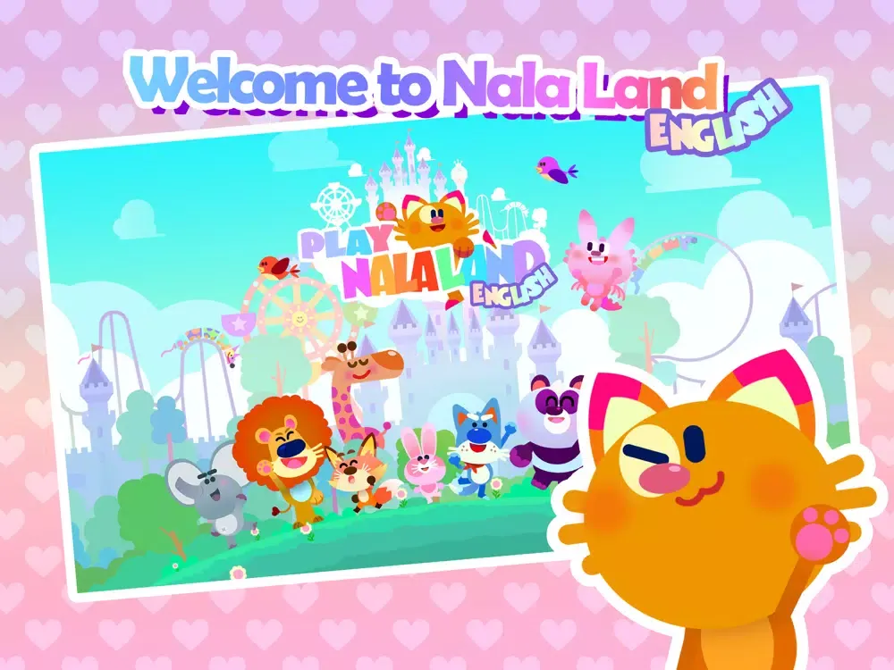 Capturas de tela do Nala Land English iPad 