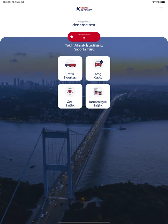 Sigorta Güvencem iPad  स्क्रीनशॉट