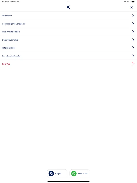 Sigorta Güvencem iPad  स्क्रीनशॉट
