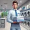 Laundromat Manager Simulator