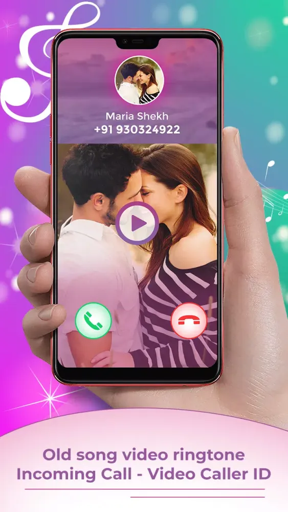 Capturas de pantalla de Old Song Video Ringtone For Incoming Call Old Song