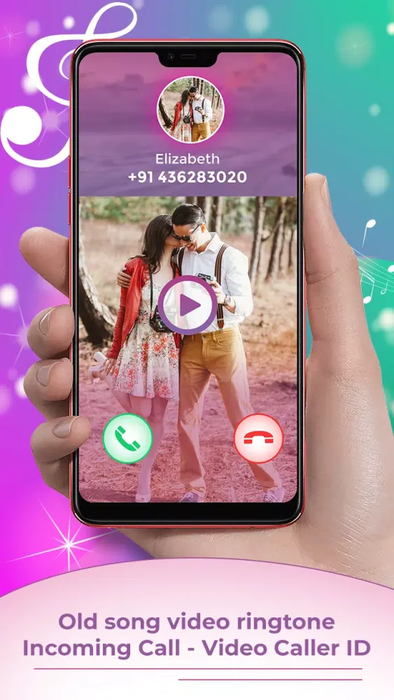 Capturas de pantalla de Old Song Video Ringtone For Incoming Call Old Song