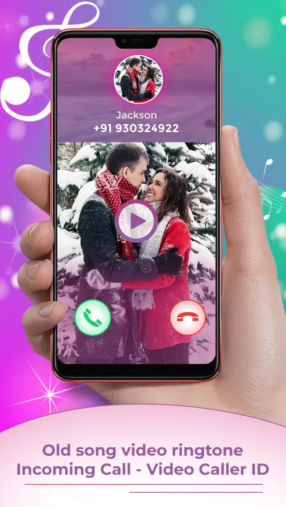 Capturas de pantalla de Old Song Video Ringtone For Incoming Call Old Song