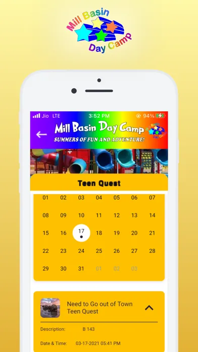 Mill Basin Day Camp App স্ক্রিনশট
