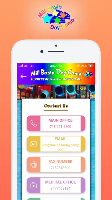 Mill Basin Day Camp App স্ক্রিনশট