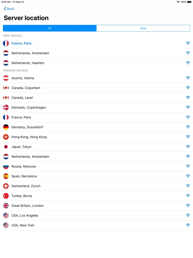 VPN proxy unlimited for phone iPad 應用截圖