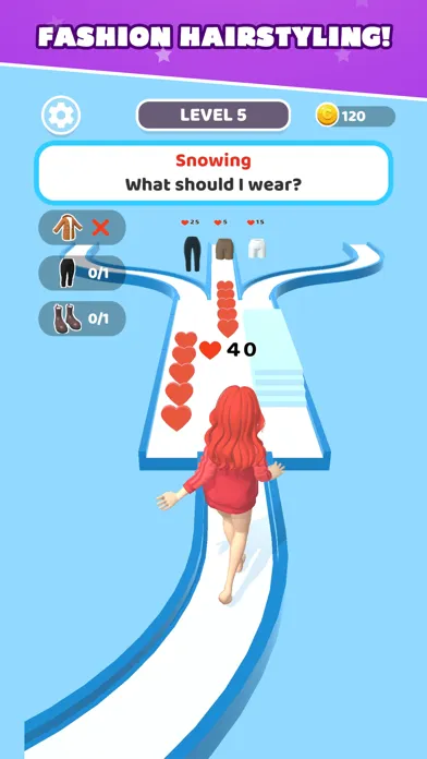 Tangkapan skrin Project Runway 3D
