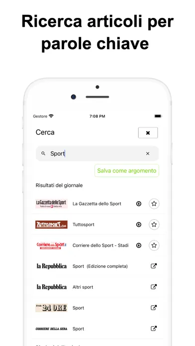 Giornali Italiani - Edicola IT سکرین شاٹس