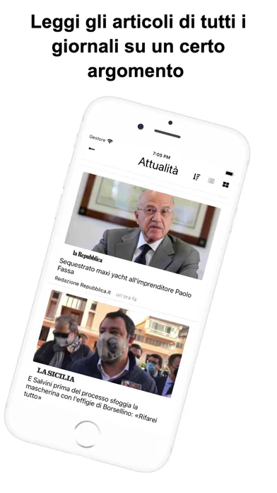 Giornali Italiani - Edicola IT سکرین شاٹس