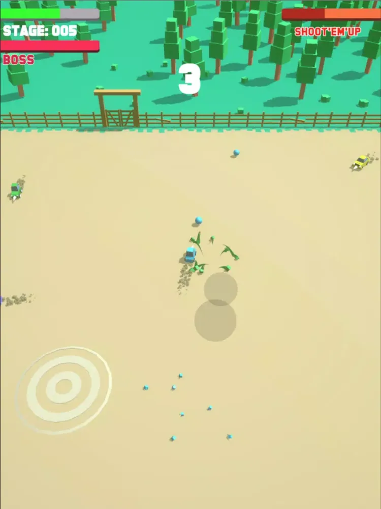 Zrzuty ekranu Car Rumble iPad 