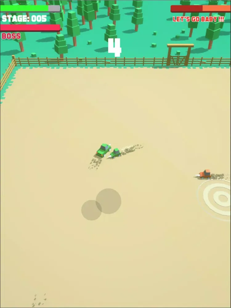 Zrzuty ekranu Car Rumble iPad 