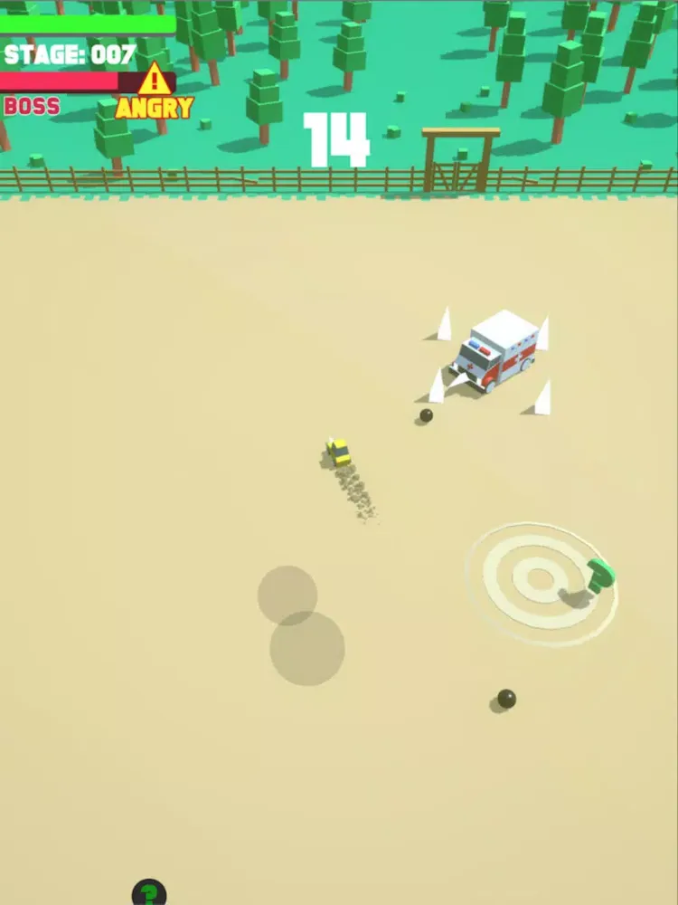 Zrzuty ekranu Car Rumble iPad 