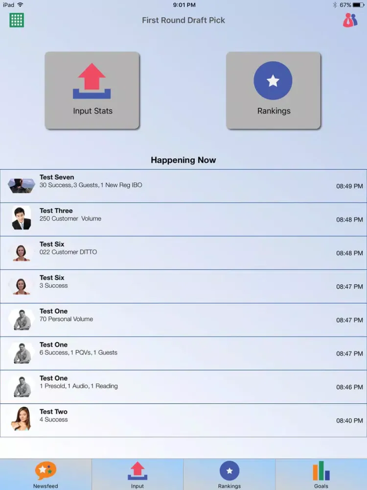 Скриншоты First Round Draft Pick - FRDP iPad 