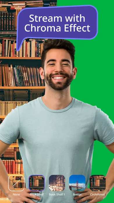 ViuLive-Multi Cam, Live Stream Ekran Görüntüleri