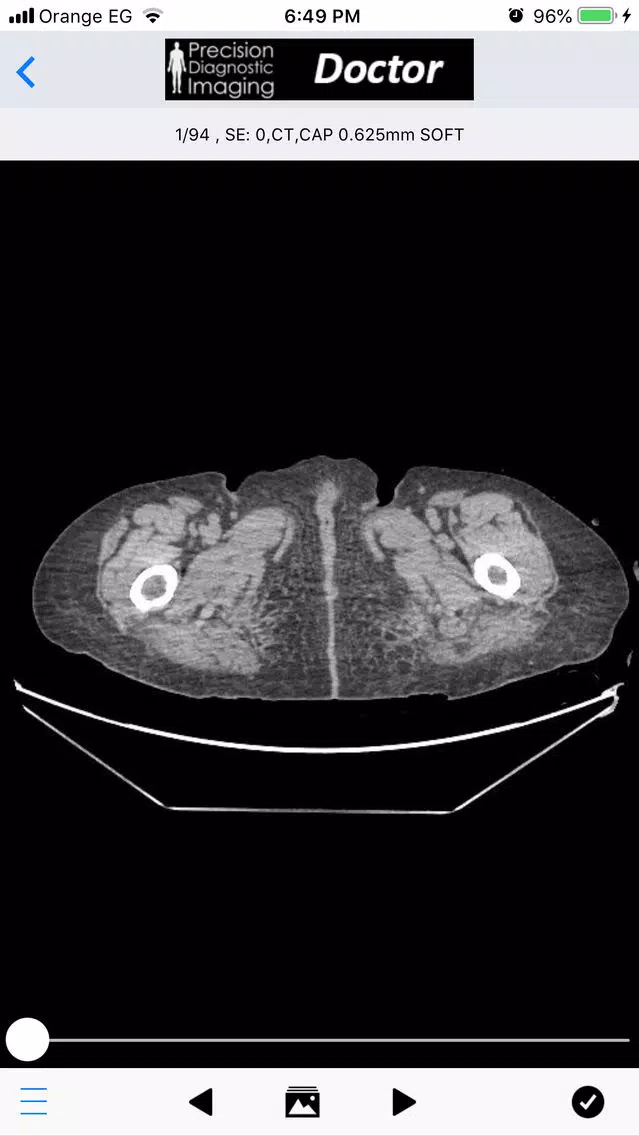 ภาพหน้าจอของ PDI Doctor Portal