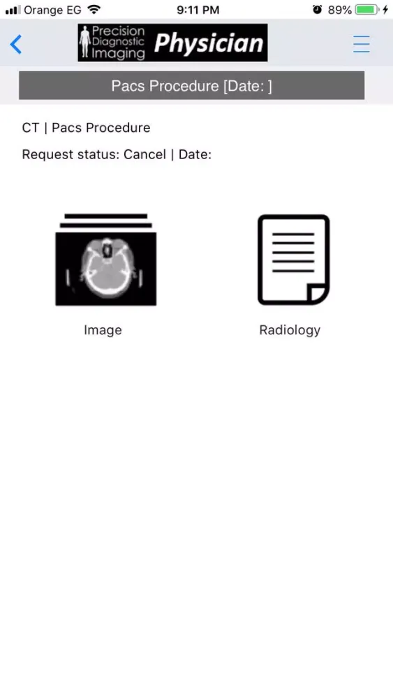 PDI Physician Portal سکرین شاٹس