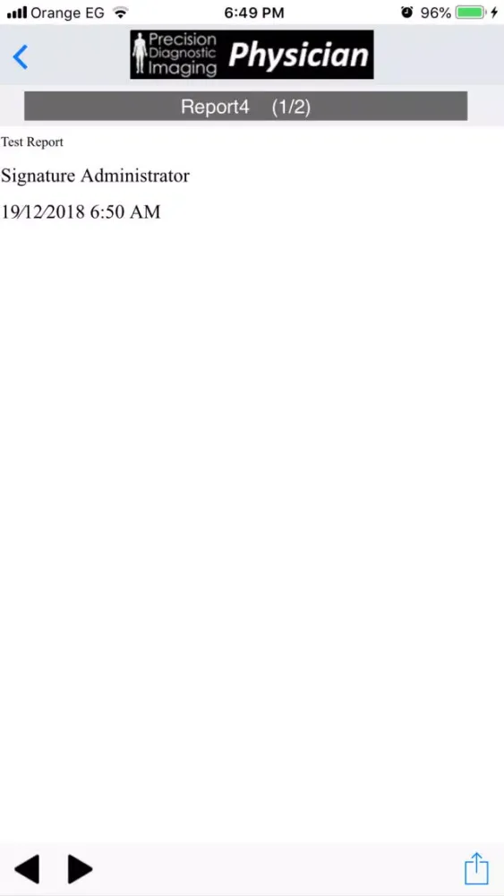 PDI Physician Portal سکرین شاٹس